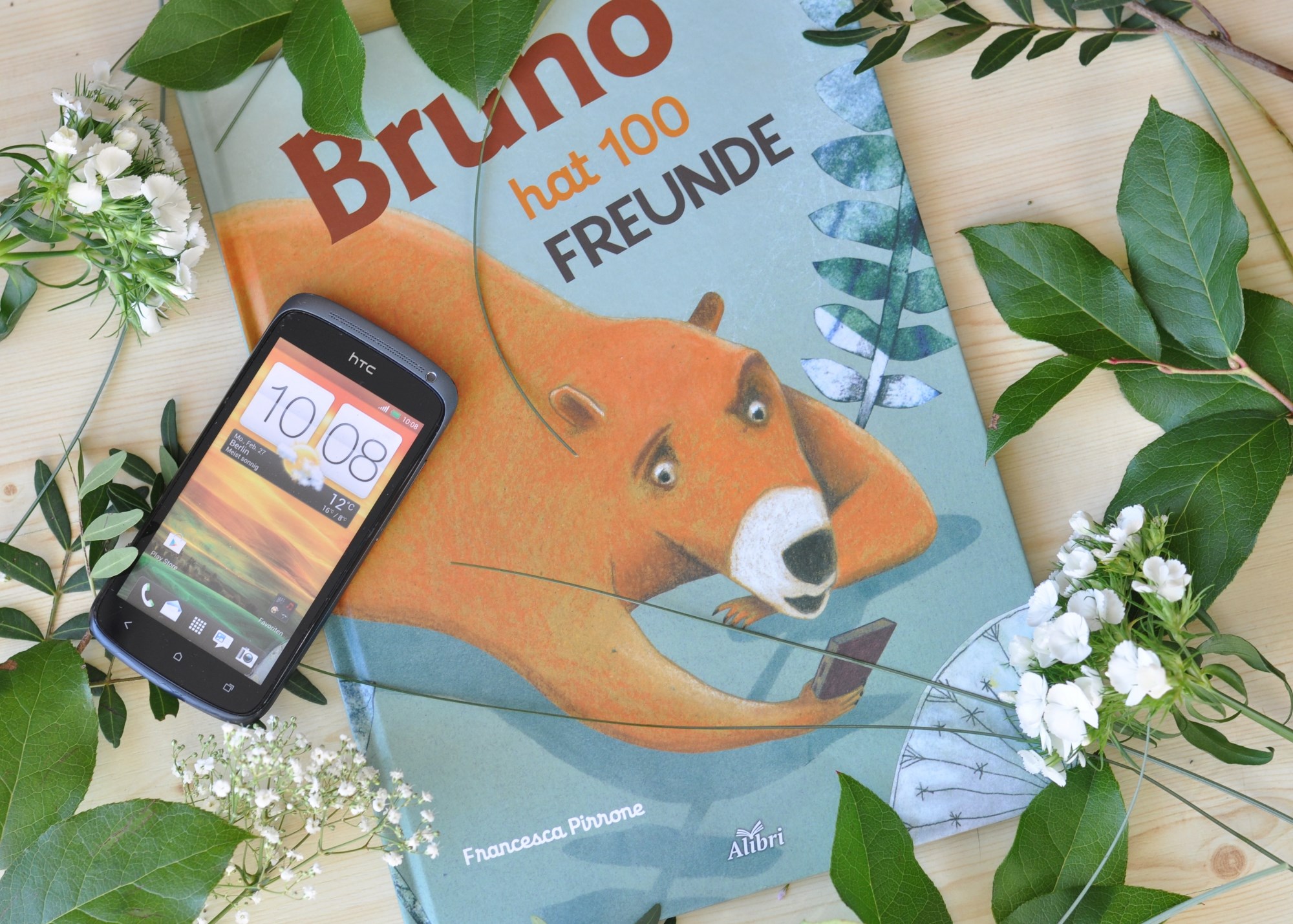 Bruno hat 100 Freunde - Medienkompetenz & Freundschaft für Kinder ab 5 Jahren #bilderbuch #kinderbuch #medienkompetenz #medien #handy #kinder