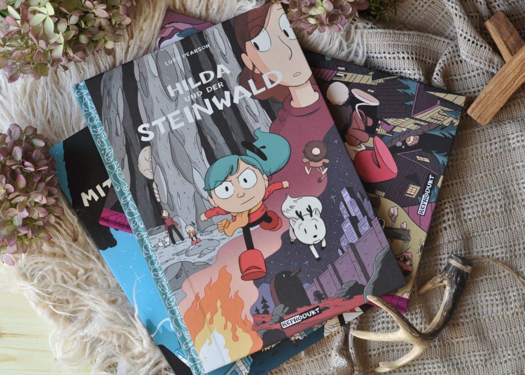 Hilda und der Steinwald #fantasy #comic #graphicnovel #kinderbuch #lesen #vorlesen