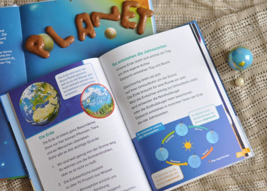 WAS IST WAS Erstes Lesen ist eine Sachbuch-Reihe für Grundschulkids. In Band 2: Planeten können Leseanfänger sich selbst rund um unser Sonnensystem schlau machen. #planeten #wasistwas #kinderbuch #sachbuch #leseanfänger #grundschule #sonnensystem