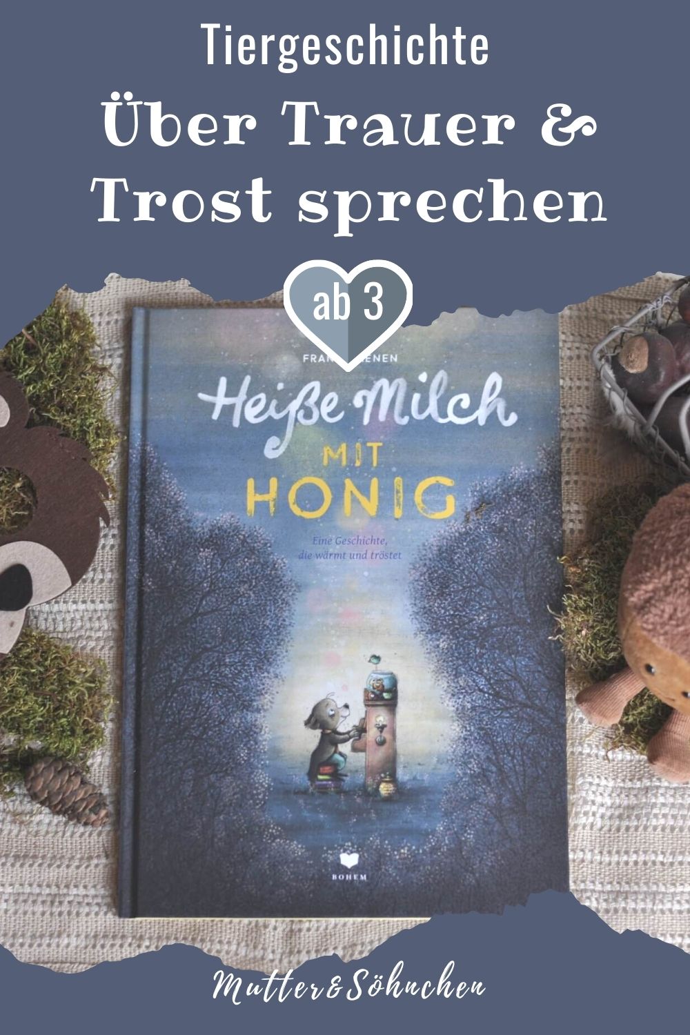 Wintergeschichte über Trauer &amp; Trost: Heiße Milch mit Honig