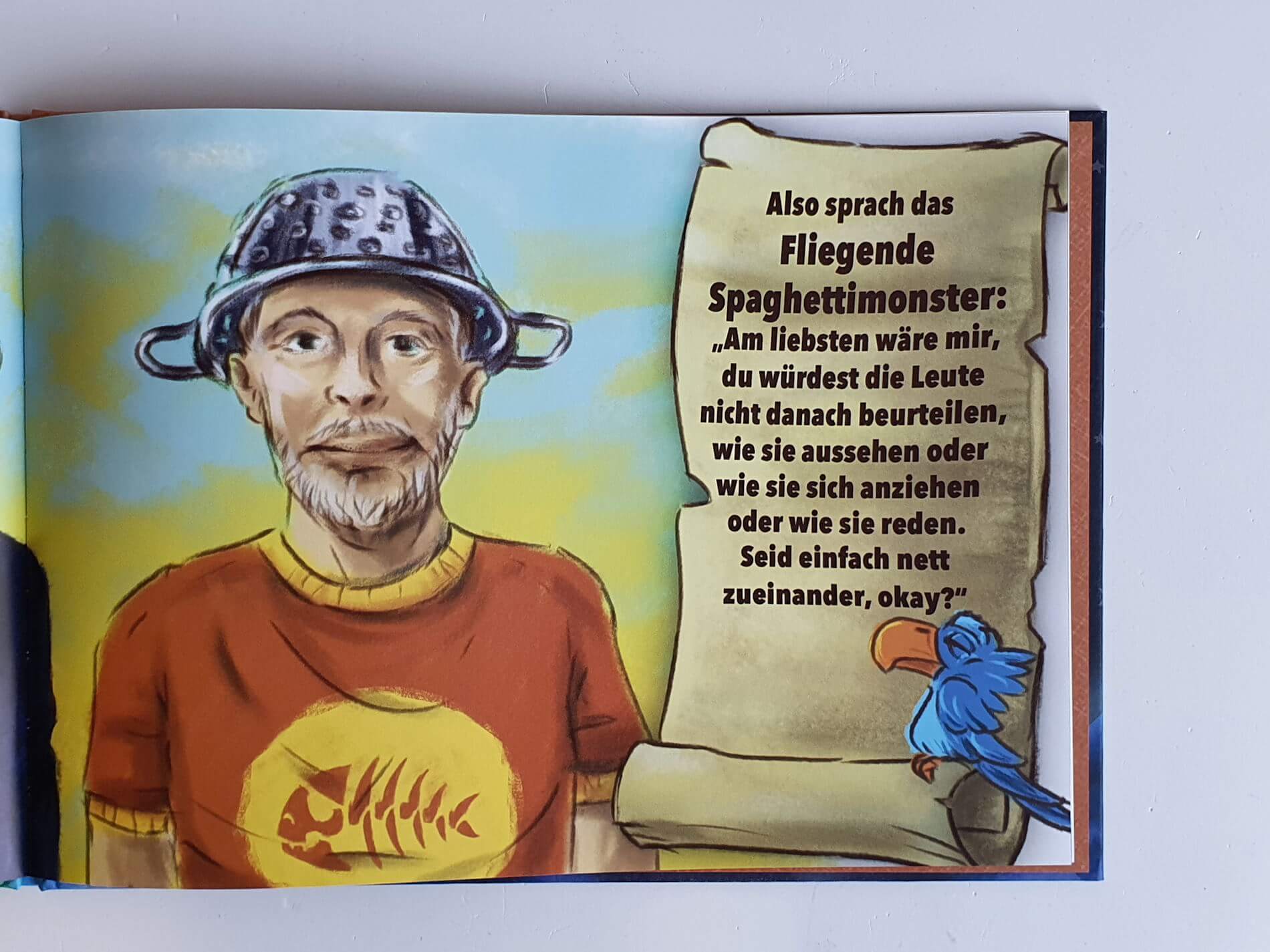 Die FSM-Kinderbibel: Das Fliegende Spaghettimonster