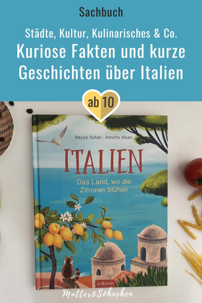 Ein Gelato am Strand schlecken, echte Pizza essen und einen Schnappschuss vom schiefen Turm von Pisa knipsen - das klingt nach einem perfekten Italien-Urlaub. Doch das Land am Mittelmeer kann mehr als nur Pasta und guten Fußball. Warum in Sizilien die allerersten Zitronen angebaut wurden, man im August "Ferragosto" macht oder Venedig weniger Brücken als Hamburg hat, erfahrt ihr im Länderbuch "Italien - Das Land, wo die Zitronen blühen" von Mayya Sultan. Neben kuriosen Fakten und kurzen Geschichten zaubern die detailreichen Illustrationen von Annette Maar italienischen Flair ins Kinderzimmer. Ob zur Einstimmung auf den Urlaub oder um mehr über das faszinierende Land und seine Geschichte zu erfahren – das Buch macht richtig Lust auf "Dolce Vita".