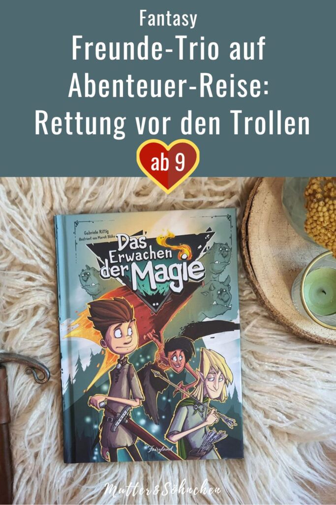 Können Elfern und Menschen Freunde sein? Na klar, sogar wenn es sich dabei um berüchtigte Feuerelfen handelt, die zurückgezogen im Bannwald leben. In "Das Erwachen der Magie" von Gabriele Rettig bringt die Entführung von Elsa ungeahnte Wendungen in Kelvins Leben. Zusammen mit seinem besten Freund, dem Elfen Jarven machen sie sich auf die gefähliche Reise, um sie aus den Fängen der Trolle zu befreien - und treffen dabei unverhofft auf Verbündete. Und dann entdeckt Kelvin auch noch seine magischen Fähigkeiten. Ein kurzweilig und einfach lesbares Fantasyabenteuer mit vielen Illustrationen von Marec Bláha für Kids ab 9 Jahre.