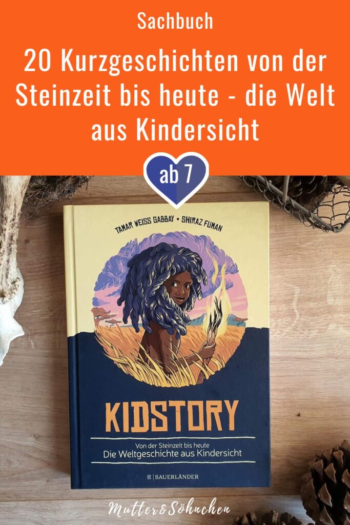 Wie war es, das erste Mal Feuer zu sehen? Welches waren die ersten Haustiere? Mit welchem Spielzeug spielten die Kinder im alten Rom? Und wie lernten Kinder in der allerersten Schule? Tamar Weiss Gabby lädt mit "Kidstory" zu einer spannenden Reise durch die Geschichte der Menschheit ein - und zwar aus Kindersicht. 20 Kinder aus verschiedenen Epochen erzählen in diesem ganz anderen Geschichtsbuch von ihrem Alltag, neuen Erfindungen, ihren Träumen und Zielen. Die Kurzgeschichten sind dabei für Kinder ab 7 Jahren zum Vor- und Selbstlesen.