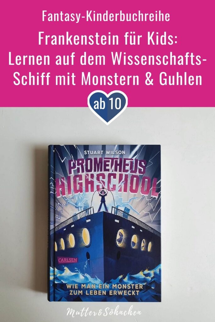 Kann man einen Menschen aus Leichenteilen und Strom erschaffen - so wie es einst Frankenstein gelang? Athena ist davon überzeugt. Und geht direkt an ihrer neuen Schule, der Prometheus High School, ans Experimentieren. Doch auch ihre Mitschüler scheinen geheime Projekte zu haben, während ein Monster sein Unwesen treibt. Stuart Wilsons Fantasy-Reihenauftakt "Prometheus High School: Wie man ein Monster zum Leben erweckt" ist ein außergewöhnlich-skurriles Academia-Abenteuer mit gruseligem Kreuzfahrtschiffsetting und monstermäßiger Schöpfungen für Kinder ab 10 Jahren.