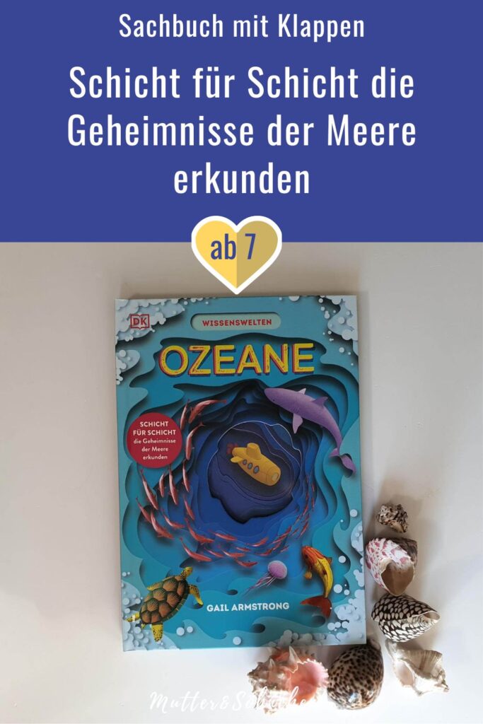 Korallenriffe, Polarmeere und die Tiefsee: unter der blauen Meeresoberfläche ist jede Menge Unbekanntes und Geheimnissvolles verborgen. "Ozeane - Schicht für Schicht die Geheimnisse der Meere erkunden" von Gail Armstong lädt dazu ein, die Unterwasserwelt und ihre Bewohner zu entdecken. Mit Gucklöchern und über 40 Klappen kann man so über Unterwasserwälder, seltsamen Fischer oder das Innenleben einer Welle staunen. Eine ganz besondere Entdeckungsreise durch die Ozeane für Kinder ab 7 Jahre.