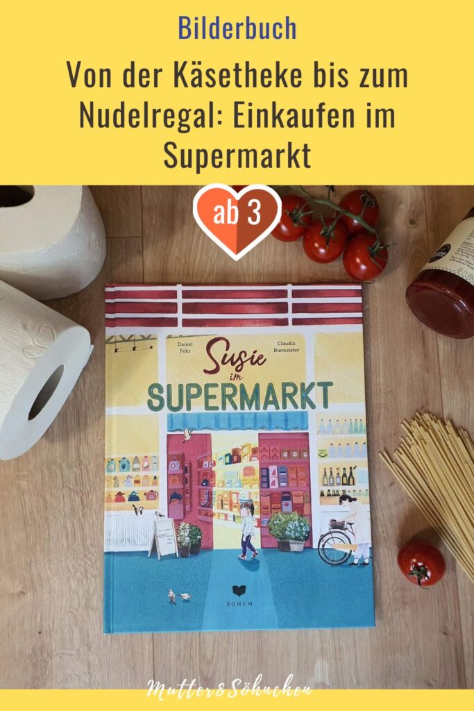 Samstags im Supermarkt ist viel los. Frau Riedel kauft wie immer Tomaten, an der Fischtheke bei Herrn Wrobel stehen viele Leute an und Robert räumt Regale ein. Während ihre Mama arbeitet, macht Susie jede Menge interessanter Beobachtungen. "Susie im Supermarkt" von Daniel Fehr mit bunten Illustrationen von Claudia Burmeister zeigt aus kindlicher Perspektive, wie spannend Einkaufen sein kann. Ein Bilderbuch mitten aus dem Kinder-Alltag ab 3 Jahren.