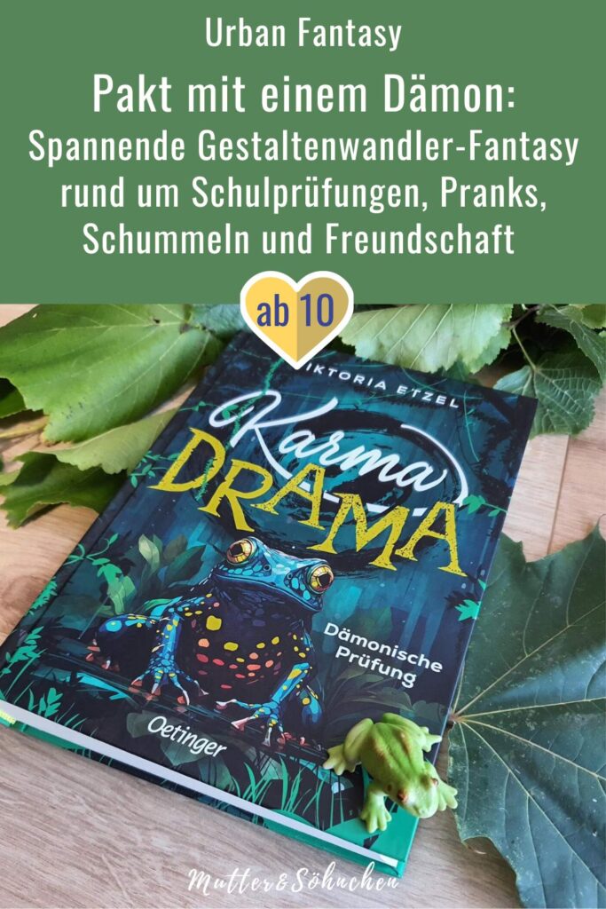 Livia muss unbedingt ihre Noten aufpolieren, um nicht an das ätzende Internat im anderen Teil der Stadt abgeschoben zu werden. Die ideale Chance: Eine erfolgreiche Teilnahme an der Mastermind Rumble, dem Wissenswettbewerb der Schule. Doch dann taucht ein Dämon in Gestalt eines kleinen Frosches auf und die beiden lassen sich auf einen Deal ein: Livia hilft Kasimir, mit seinen Pranks Karmapunkte zu sammeln und er hilft ihr in drei Fächern zu gewinnen. Doch dann findet Livia immer mehr über die Dämonenwelt heraus - und die Verschwörung, die sie planen. Kann sie Kasimir noch trauen? "Kama Drama - Dämonische Prüfung" ist der Auftakt von Viktoria Etzels neuer Fantasy-Reihe für Kinder ab 10 Jahren. Eine fantastische Geschichte über Freundschaft, Schummeln, fiesen Streichen und den Glauben an das Gute.