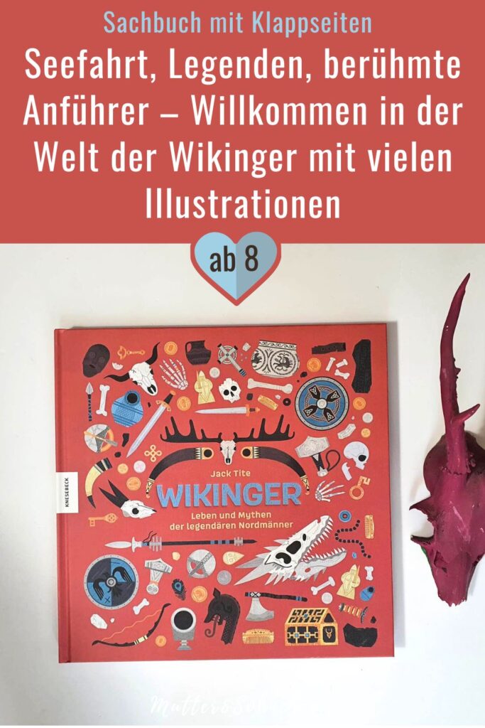 Allein der Name ist Programm: Die Wikinger, was so viel wie "Seeräuber" heißt, überfielen zwischen dem 8. und 12. Jahrhundert zahlreiche Dörfer und Städte in Europa. Doch sie waren viel mehr als nur Plünderer. In Jack Tites bunten Sachbuch "Wikinger - Leben und Mythen der legendären Nordmänner" reisen wir in die Vergangenheit auf den Spuren der schlauen Schiffbauer und klugen Krieger. Das Buch zeigt, wie Wikinger gekämpft haben, wohin sie alles reisten, mit was sie Handel trieben, an welche Götter sie glaubten und wie ihr Alltag war. Großformatig und detaillreich illusrtiert mit vielen überraschenden Ausklappseiten für Kinder ab 8 Jahren.  