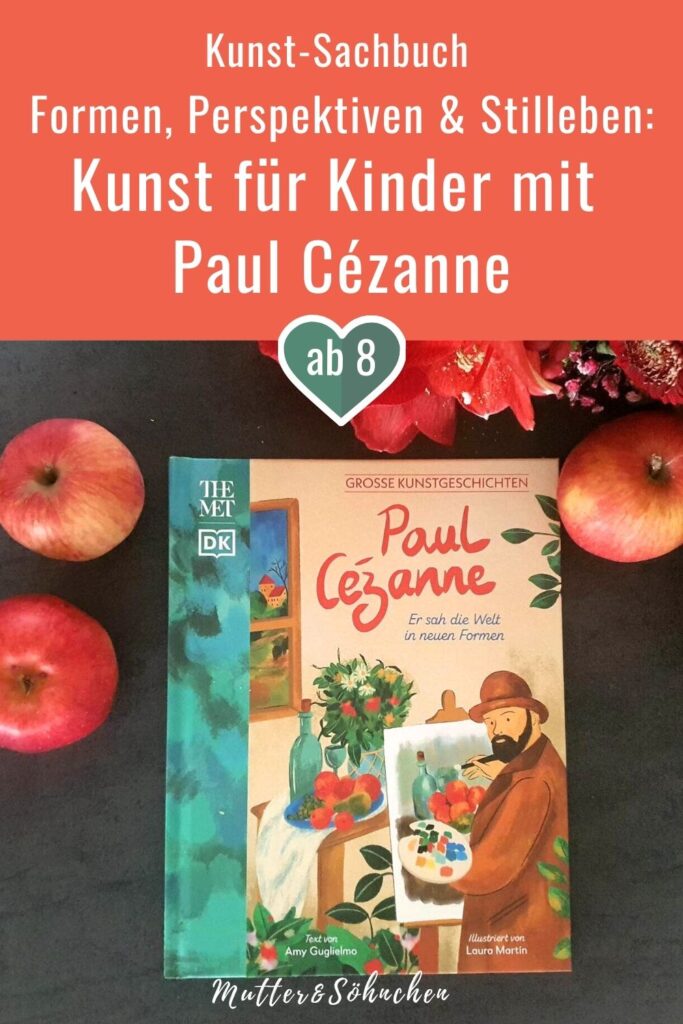 Er zweifelte oft an seiner Kunst und brach mit den traditionellen Regeln der Malerei. Das Malen machte ihn frei von Gedanken, reich an Freunden aus der damaligen Kunstszene - und beeinflusste sogar berühmte Künstler wie Picasso, Matisse und Braque. Amy Guglielmo zeigt in „Paul Cézanne: Er sah die Welt in neuen Formen“ nicht nur das bewegende Leben von Cézanne und seine Leidenschaft für Kunst, sondern animiert auch kleine Malerinnen und Künstler mit Mitmach-Fragen zu eigenen Ideen. Einer meiner Lieblingsmaler aus der Kunstbuch-Reihe „Große Kunstgeschichten“, die zusammen mit dem Metropolitan Museum of Art (The MET) in New York entstanden ist.