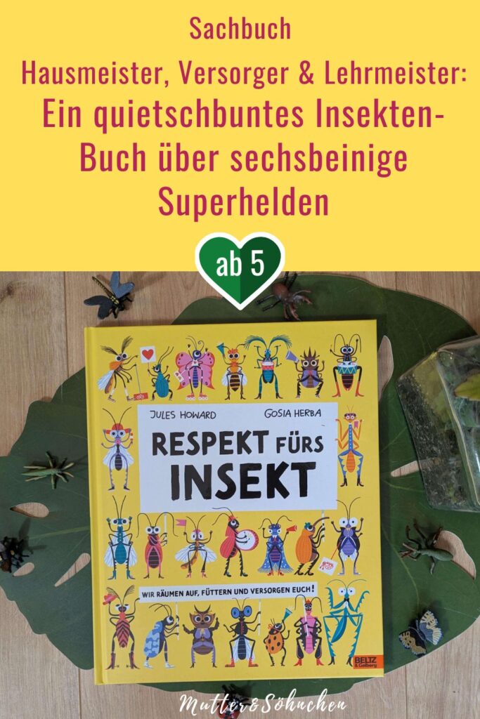 Insekten sind einfach toll! Nicht zuletzt, weil viele von ihnen wunderschön sind. Nein, sie sind auch furchtbar nützlich: Sie halten Flüsse sauber, beseitigen Abfall, Pflanzenreste und tote Tiere; sie bestäuben Blüten und sorgen so für Nahrung; sie helfen uns bei der Forschung oder der Herstellung von Produkten und sind einfach unverzichtbar für unser Ökosystem. In "Respekt fürs Insekt: Wir räumen auf, füttern und versorgen euch!" von Jules Howard wird gezeigt, was die kleinen sechsbeinigen Superhelden alles drauf haben. Quetschbunt und witzig illustriert von Goisa Herba für Kinder ab 5 Jahren - und alle Insektenfans!