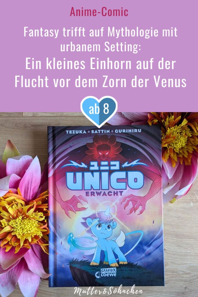 Ein supersüßes Einhorn mit magischen Fähigkeiten, eine schlaue und hilfsbereite Katze und eine neidvolle Göttin mit einem fiesen Plan: das sind die Zutaten des Anime-Comic-Serienauftaktes "Unico erwacht" von Samuel Sattin mit Bildern vom Illustrator:innen-Team Gurihiru. Die Geschichte beruht dabei auf dem außergewöhnlichen Manga von Osamu Tezuka aus dem Jahr 1976 und wurde jetzt neu erzählt - wie ein moderner Comic. Fantasy trifft dabei auf Mythologie - und das in einem Urbanen Setting. Eine fantastische Mischung für Kinder ab 8 Jahren.