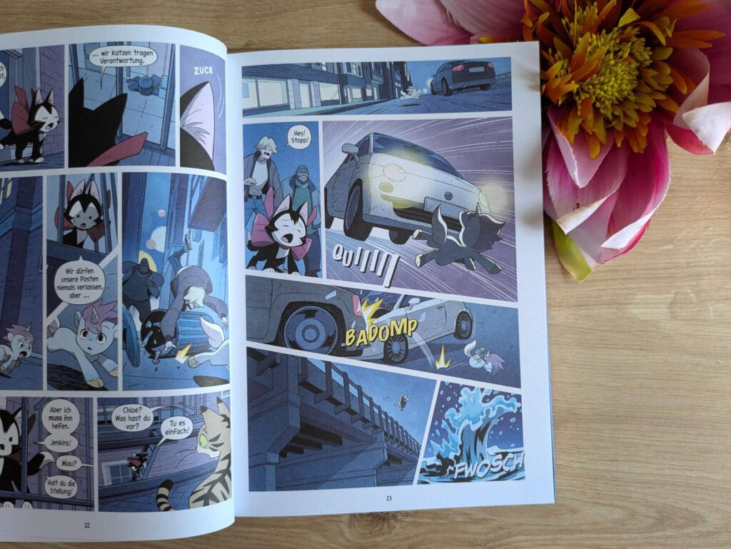 Ein supersüßes Einhorn mit magischen Fähigkeiten, eine schlaue und hilfsbereite Katze und eine neidvolle Göttin mit einem fiesen Plan: das sind die Zutaten des Anime-Comic-Serienauftaktes "Unico erwacht" von Samuel Sattin mit Bildern vom Illustrator:innen-Team Gurihiru. Die Geschichte beruht dabei auf dem außergewöhnlichen Manga von Osamu Tezuka aus dem Jahr 1976 und wurde jetzt neu erzählt - wie ein moderner Comic. Fantasy trifft dabei auf Mythologie - und das in einem Urbanen Setting. Eine fantastische Mischung für Kinder ab 8 Jahren.