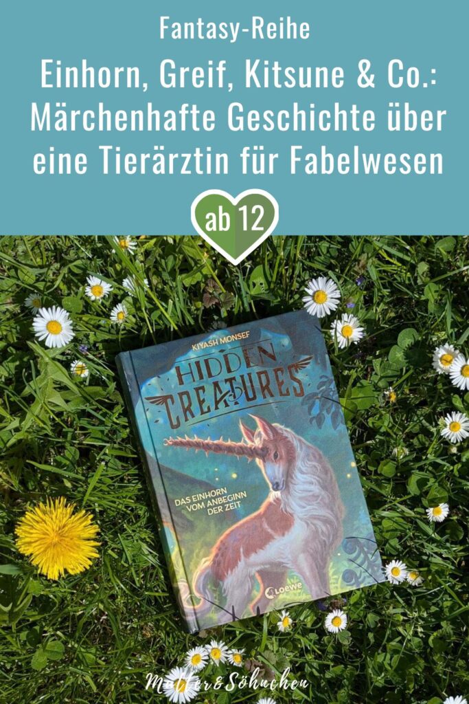 "Es war einmal und war auch nicht..." So begannen die Fabeln über Greifen, Einhörner und Drachen, die Marjans Vater ihr als kleines Mädchen erzählte. Doch als Marjan die Tierarztraxis ihres Vaters erbt und die ersten Klienten nach ihren Heilkünsten fragen, wird ihr klar: die Fabelwesen aus den Sagen gibt es wirklich. Und sie brauchen ihre Hilfe, denn Marjans-Familie besitzt eine Gabe, mit diesen Tieren zu kommunizieren. "Hidden Creatures - Das Einhorn vom Anbeginn der Zeit" von Kiyash Monsef ist ein märchenhafter Fantasy-Reihenauftakt, in dem das reale Teenagerleben mit Elementen aus der persischen Mythologie und bekannten Fabeltieren verknüpft wird.