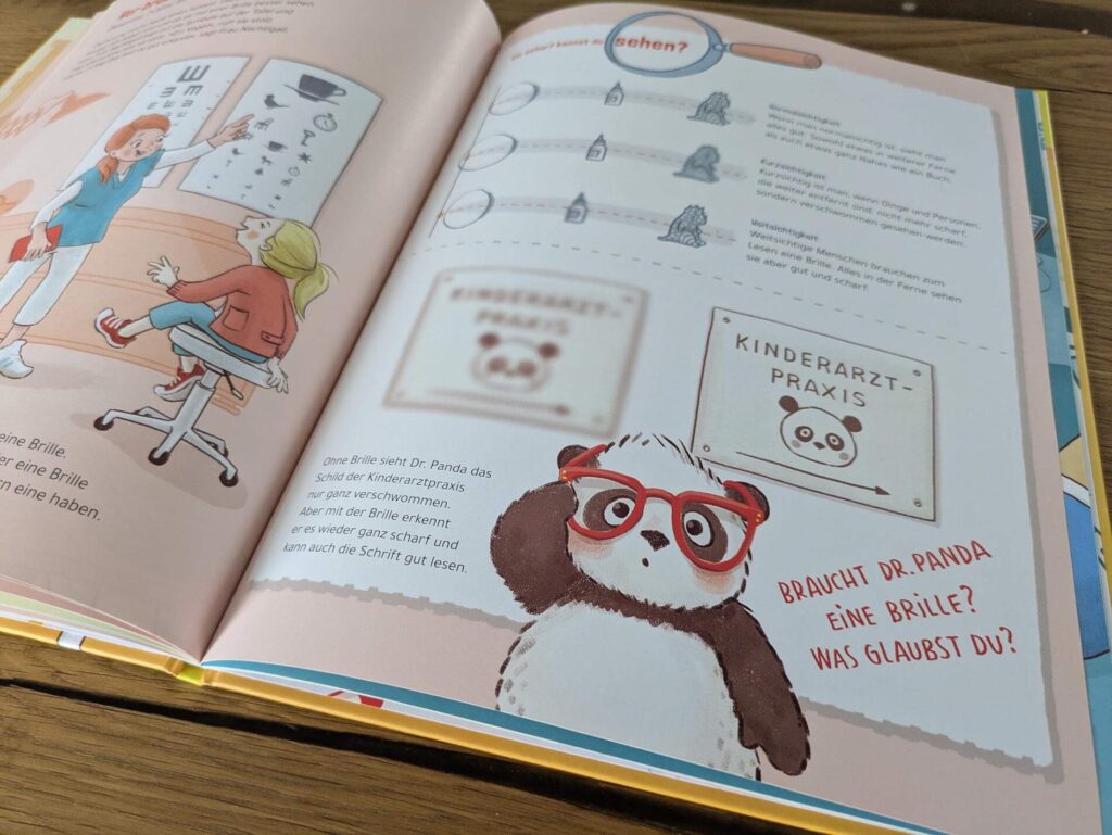 Was ist ein Stethoskop? Wie funktioniert eine Impfung? Und warum müssen eigentlich auch gesunde Kinder ab und zu zum Kinderarzt? Gerade wenn die Kinder noch klein sind, steht man in der Kinderarztpraxis allzu oft auf der Matte: Vorsorgeuntersuchungen, zahlreiche Infekte, Impfungen und natürlich kleinnere und größere Unfall-Blessuren bleiben bei keinem Kita-Kind aus. Leider! Die Kinderärzte Florian Babor und Nibras Naami nehmen mit ihrem Bilderbuch "Sag mal Aaaah! - Auf Entdeckungstour durch die Kinderarztpraxis" Unsicherheiten und Angst vor allen Untersuchungen. Mit vielen wimmeligen Illustrationen von Anke Evers, bei denen es jede Menge zu entdecken gibt.