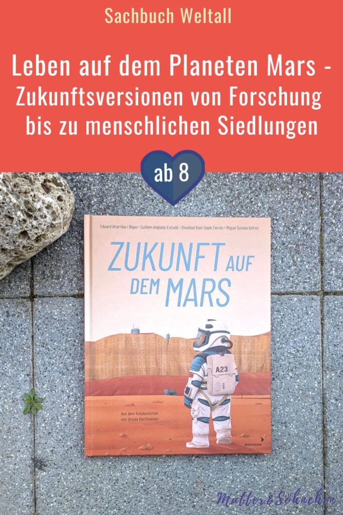 Auch wenn ihr nicht an Aliens glaubt - vielleicht wird es eines Tages trotzdem Marsmenschen geben! Und zwar solche, die einst von der Erde kamen. In "Zukunft auf dem Mars" nimmt uns der Illustrator Eduard Altarriba i Bigas mit auf das größte Weltraumabenteuer aller Zeiten. Von der Raumfahrt bis hin zur Sauerstoffversorgung und Ernährung im All zeigt uns dieses Sachbuch eine visionäre Fantasie der Bespiedlung unseres Bruderplaneten Mars. Mit vielen wissenschaftliche Fakten von Astrophysikern Sheddad Kaid-Salah Ferrón, Guillem Anglada-Ecsudé, Miquel Sureda Anfres werden wir dabei zum intergalaktischen staunen, planen und träumen eingeladen. Ein Buch über den Mars für Kinder ab 8 Jahren.