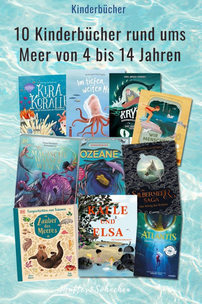 Welche Tiere und Pflanzen leben im Meer? Was verschmutzt die Meere? Und welche Abenteuer kann man auf hoher See oder in den Tiefen des Ozeans erleben? Egal ob ihr euch einfach nur ein bisschen Vitamin Sea in den Alltag holen oder euer Sachwissen für den Strandurlaub auffrischen möchtet: Ich habe euch jede Menge Bücher über Meer, Ozean und Meerlebewesen zusammengesucht für Kinder von 4 bis 14 Jahren.