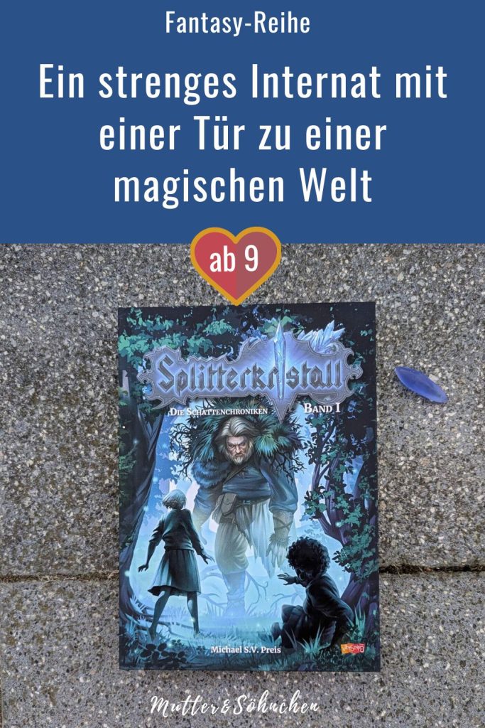 Als Mira von ihrer Mutter ins strenge Internat Kloster Engelsbach abgeschoben wird, nutzt sie jede Gelegenheit, um gegen die dreihundertdrölfzig Regeln zu verstoßen. Sie kommt dauernd zu spät, legt sich mit dem privilegierten Schnösel Jakob an und verlässt dann auch noch unerlaubterweise das Schulgelände. Als sie dabei in einem verlassenen Haus einen Kristall findet, eröffnet sich ihr eine mysteriöse magische Welt voller Geheimnisse. "Splitterkristall: Die Schattenchroniken 1" von Michael S. V. Preis ist der Auftakt einer Urban-Fantasy-Reihe für Fantasy-Einsteiger:innen ab 9 Jahre.