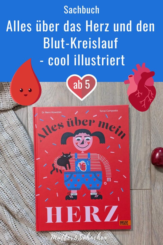 Das Herz ist eines der wichtigsten Organe unseres Körpers. Doch was macht das Herz eigentlich? Wie oft schlägt es in der Minute? Und haben alle Lebewesen ein Herz? Der Kardiologe Dr. Remi Kowalski beantwortet in seinem Buch "Alles über mein Herz" die wichtigsten Kinderfragen rund um Herz und den Blutkreislauf. Dazu ist das Sachbilderbuch außergewöhnlich cool und detailreich illustriert von Tania Composto, so dass allein das Anschauen hilft, den Körper besser zu verstehen.