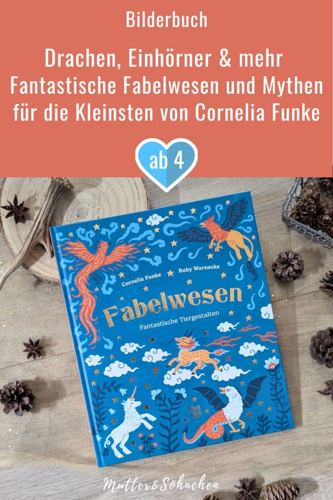 Sind Drachen feuerspuckende Ungeheuer oder Bringer von Glück und Wohlstand? Welche Zauberkräfte haben die Federn von Greifen? Und warum sind die Hörner von Einhörnern so wertvoll? In dem wunderschönen Sachbilderbuch "Fabelwesen - Fantastische Tiergestalten" nimmt uns Cornelia Funke in die Welt mystischer Tiere wie dem Qilin, der Chimäre und dem Bsailisk mit. Die kurzen, lustig geschrieben Texte sind dabei mit märchenhaften und quietschbunten Illustrationen von Ruby Warnecke großflächig bebildert. Ein traumhaftes Bilderbuch, das Kindergartenkindern als auch Erstklässlern Einblicke in die Welt der Fabelwesen schenkt, die in so vielen Geschichten der Welt vorkommen.