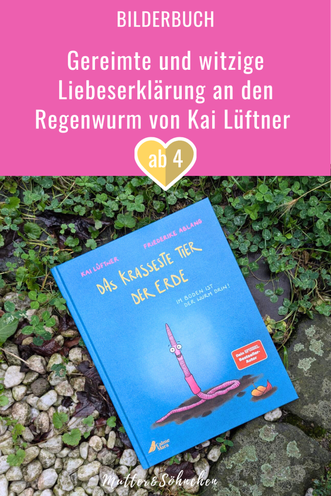 Sie wühlen, sie graben, sie schieben, sie bohren, verdauen und sieben: Regenwürmer! Und das tut vor allem dem Boden gut - und damit auch uns. In ihrem Bilderbuch "Das krasseste Tier der Erde" geben Kai Lüftner und Friederike Ablang diesem kleinen großen Helden endlich die farbenfrohe Bühne, die er verdient! Mit vielen wimmelig-lustige Regenwurm-Illustration und allerhand Sachwissen über die rosa-braunen Supertiere aus der Erde.
