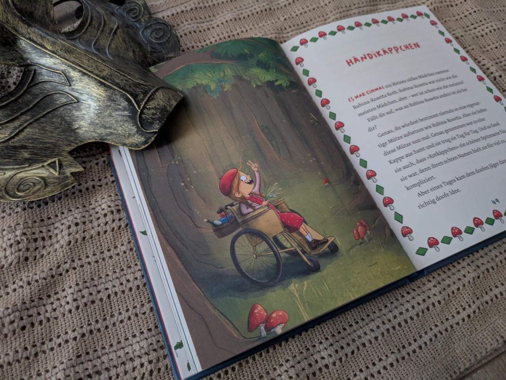 Könnte ein Wolf nicht ein cooler Typ sein? Sind Hexen immer böse? Und warum sind die Helden und Heldinnen in Märchen einfach nie Menschen mit Behinderung? Mari hat das Angelman-Syndrom. Sie kann nicht sprechen, dafür aber umso besser lachen. Und Geschichten erzählen. In "Maris Märchen" schreiben ihre Eltern Shari und André Dietz fünf inklusive Märchen auf - von Humpelstilzen, Downröschen, Händikäppchen und dem Grank. Und zwar mit ebendiesen Charakteren, die nicht ganz so perfekt sind, dafür aber pfiffig, clever und mit dem Herz am rechten Fleck. Ein witziges Märchenbuch, das zum Nachdenken anregt und auf äußerst unterhaltsame Weise das Bewusstsein für Inklusion und Diversität stärkt.