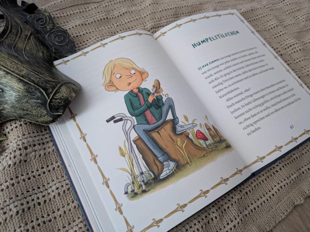 Könnte ein Wolf nicht ein cooler Typ sein? Sind Hexen immer böse? Und warum sind die Helden und Heldinnen in Märchen einfach nie Menschen mit Behinderung? Mari hat das Angelman-Syndrom. Sie kann nicht sprechen, dafür aber umso besser lachen. Und Geschichten erzählen. In "Maris Märchen" schreiben ihre Eltern Shari und André Dietz fünf inklusive Märchen auf - von Humpelstilzen, Downröschen, Händikäppchen und dem Grank. Und zwar mit ebendiesen Charakteren, die nicht ganz so perfekt sind, dafür aber pfiffig, clever und mit dem Herz am rechten Fleck. Ein witziges Märchenbuch, das zum Nachdenken anregt und auf äußerst unterhaltsame Weise das Bewusstsein für Inklusion und Diversität stärkt.