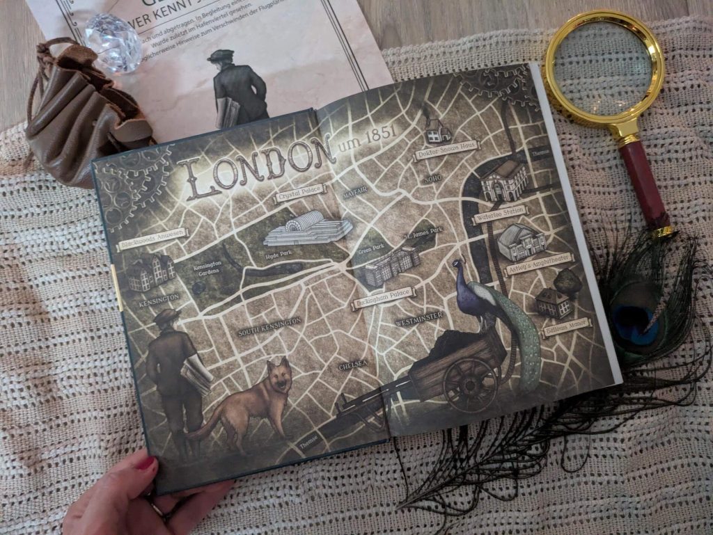 Josh lebt auf den Straßen Londons und schlägt sich als Zeitungsjunge und Helfer des Arztes John Snow durch. Als er eines Tages Zeuge eines gemeinen Verbrechens wird, nimmt er zusammen mit seinen Freunden und der Hündin Hazel die Ermittlungen auf: Wer hat die Pläne und die Flugmaschine des genialen Professors geklaut? Und was haben das indische Mädchen und das Monster mit den vielen Augen damit zu tun? Im Wettlauf gegen die Zeit jagen sie den Dieben hinterher, während Straßengangs ihnen das Leben schwer machen. "Joshua Jackelby" von Benedict Mirow ist ein mitreißender Abenteuerroman voller Mut, Freundschaft und Spannung im London von 1851 – perfekt für Leser:innen ab 10 Jahren.