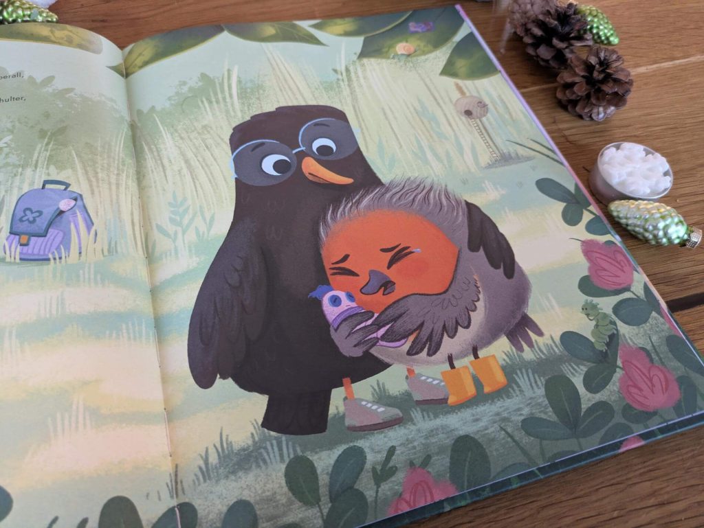 Bei Mika brodeln oft die Gefühle hoch: Wenn es ganz arg wird, wechselt sogar die Federfarbe des Krawallkehlchens. Wie heute morgen, als er sein Lieblingskuscheltier Wurmelinchen nicht finden kann und ganz gelb vor Wut wird. Und auch im Kindergarten im Spiel mit seinen Freunden wird der kleine Vogel von seinen Gefühlen überrollt. Als sein bester Freund Ebbe ihn gar nicht beachtet, wird er erst traurig, dann richtig wütend - und steckt den Lieblingsflummi seines Freundes ein! Ob er es schafft, alles zu erzählen, um doch noch mit den anderen zu spielen? Der zweite Band von Madlen Ottenschlägers Bilderbuchreihe "Das Krawallkehlchen - Streit im Anflug" erzählt mit jede Menge Witz aus dem Familien- und Kindergartenalltag. Mit ganz vielen krawallig-schönen Illustrationen von Ramona Wultschner.