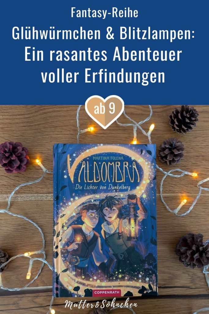 Seit der Lichterturm nicht mehr funktioniert, ist Gwens Dorf Dunkelberg ziemlich ausgestorben. Nur sie und sieben alte Leutchen leben hier noch. Als in einer Nacht voller Schneetreiben der Insekten-Forscher Teo an ihre Tür klopft und die Hilfe der jungen Erfinderin braucht, begeben sie sich gemeinsam auf eine Mission in die Stadt Lichterberg. Ob sie eine Audienz beim König bekommen, um nicht nur die Blitzlampe vorzustellen, sondern auch die Glühwürmchen zu retten? "Valdombra - Die Lichter von Dunkelberg" von Martina Folena ist die zweite Geschichte aus einer Welt, in der es noch einen Funken Magie gibt. Ein rasantes Abenteuer mit einer erfinderischen Heldin und einem liebenswert-chaotischen Forscher für Kinder ab 9 Jahren.