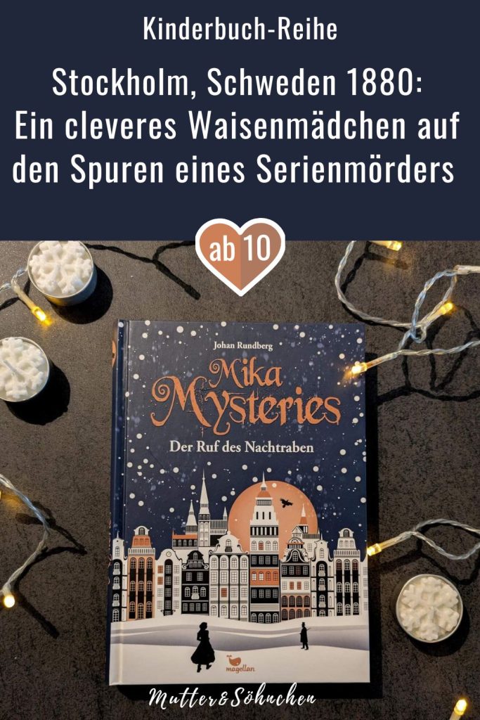 Stockholm, 1885. Ein bitterkalter Winter hat die Stadt im Griff. Auch in dem Waisenhaus, in dem die 12-jährige Mika lebt und arbeitet, ist Nahrung und Brennholz Mangelware. Als eines nachts ein Neugeborenes abgegeben wird und zeitgleich ein Mord geschieht, ist sich Mika sicher, dass beides zusammenhängt. Kurzerhand spannt der ermittelnde Inspektor Valdemar Hoff das clevere Mädchen in seine Arbeit ein und kommt einem längst tot geglaubten Serienmörder auf die Spur. Doch manchmal ist nicht alles so, wie es scheint. "Mika Mysteries - Der Ruf des Nachrraben" von Johan Rundberg ist ein spannender Krimi-Reihenauftakt, der die Lesenden tief in die Gesellschaftsschichten und das Leben im 19. Jahrhundert eintauchen lässt.  