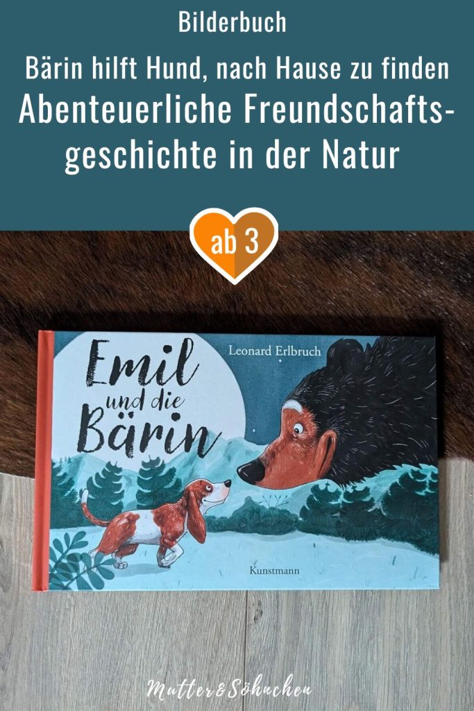 Das Hündchen Emil wird von seiner Menschenfamilie bei einem Ausflug in der Natur vergessen - und fürchtet sich fürchterlich. Zum Glück trifft er auf Bärin Gisela, die ihm nicht nur zeigtm wie man Lachse fängt und Honig schleckt, sondern auch zum Überwintern mit in ihre gemötliche Höhle nimmt. Bis Emil - mutiger als je zuvor - wieder nach Hause zurückkehrt. "Emil und die Bärin" von Leonard Erlbruch erzählt eine herzerwärmende und abenteuerliche Freundschaftsgeschichte - perfekt als Gute-Nacht-Geschichte für Kinder ab 3 Jahren.