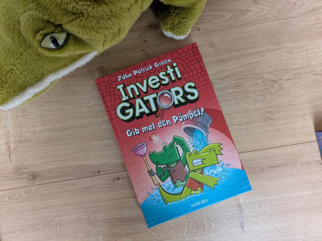 Mango und Keck sind S.U.P.E.R-Agenten, sozusagen "Spezielle Undercover-Profis für Einsätze und Rettungsmissionen", und gemeinsam als "Investigators" hinter den schlimmsten Straftätern her. So wie hinter Daryl, dem ehemaligen Partner von Keck, der als Crackerdil Rache üben will und sich in jedem Band einen fiesen Schachzug einfallen lässt. Doch zum Glück sind Mango und Keck den Ganoven mit viel Wortwitz und Situationskomik immer dicht auf der Spur! "Investigators" von John Patrick Green ist eine wilde Geheimagenten-Abenteuer-Reihe für alle Fans von "Dogman" und "Knallharte Tauben" ab 8 Jahren.