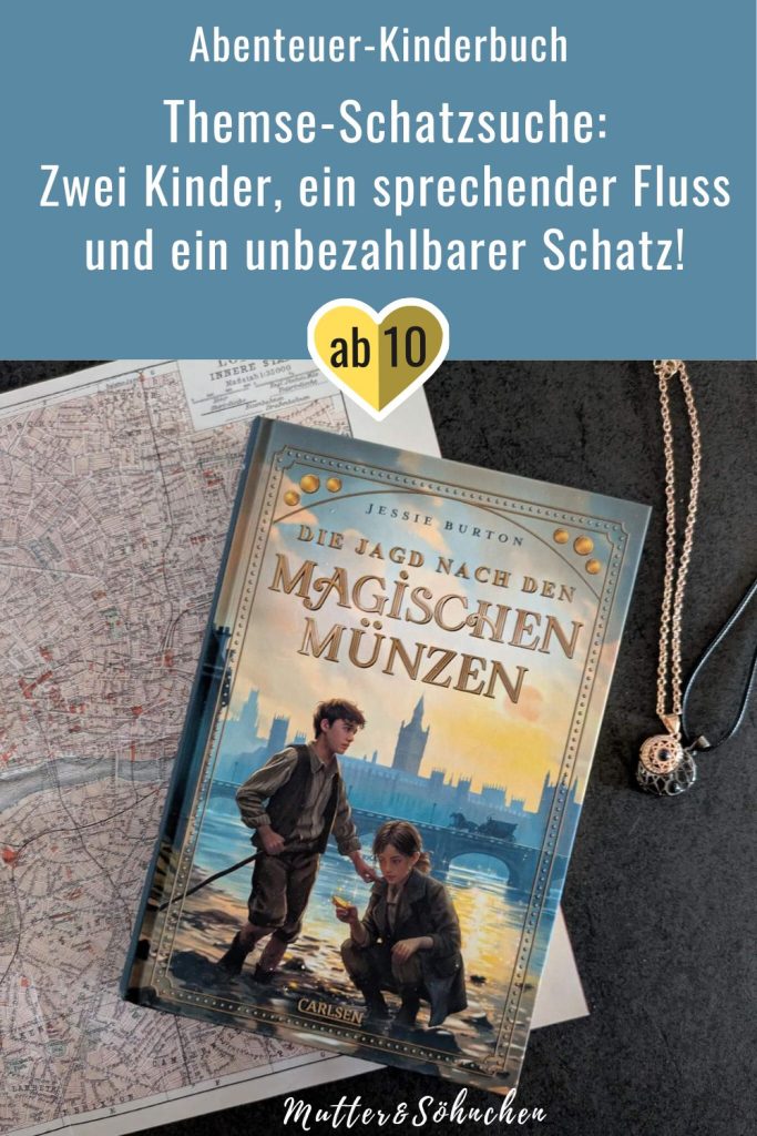 London um 1918. Als Bo eine glanzende Münze aus dem schlammigen Ufer der Themse fischt, glaubt sie, Bilder aus alten Zeiten zu sehen und den Fluss zu ihr sprechen zu hören. Als sie dann auch noch ein Mann verfolgt und ihr die Münze abnehmen will, weiß sie einfach, dass sich ein großes Geheimnis hinter dem Schatz verbirgt. Zusammen mit Billy, dem Jungen vom anderen Flussufer, macht sie sich auf die Spur, die zweite Münze und eine alte Ballade zu finden. Denn vielleicht lassen sich damit wirklich Tote wieder zum Leben erwecken? "Die Jagd nach den magischen Münzen" von Jessi Burton ist ein packendes Abenteuer im historischen London, geführt von einem Fluss, der mehr weiß als alle anderen – atmosphärisch, berührend und voller Rätsel.