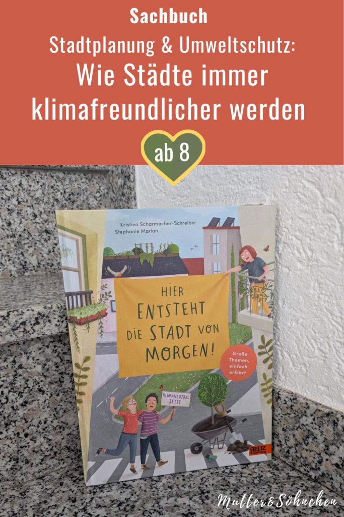 Mobilität, Energie und Begrünung: Unsere Städte werden immer klimafreundlicher. Doch wie geht das? Noah, Sofia und Luca nehmen uns in "Hier entsteht die Stadt von morgen!" auf dem Weg zum Stadtfest mit durch ihre Stadt. Dabei zeigen sie uns viele klimafreundliche Beispiele aus der Stadt- und Mobilitätsplanung ganz Europas. Ein Sachbuch von Kristina Scharmacher-Schreiber und Stephanie Marian, das kindgerecht erklärt, was Städte umweltfreundlicher macht.