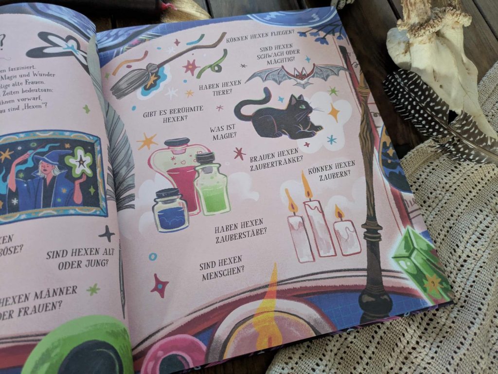 Welche Hexen-Stereotype gibt es und was bedeuten sie? In welchen Kulturen und zu welcher Zeit hat Magie ihren Ursprung? Und welche berühmten Frauen wurden der Hexerei bezichtigt? In "Die Geschichte der Hexen und magischen Frauen" von Hazel Atkinson reisen wir durch die Zeit, um Geschichten rund um Hexerei und Magie zu entdecken. Von Göttinnen der Antike, Sagen und Märchen, bis zu Flüchen und Wahrsagerei über berühmte Hexen der Geschichte und Medien lädt dieses Buch mit Illustrationen von Camelia Pham zu einer bildgewaltige Exkursion ein - perfekt für Magiebegeisterte ab 10 Jahren.