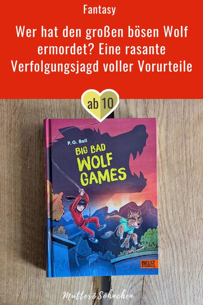 Ruby hat jahrelang drauf hintrainiert, in Endspiel von "Zähne und Klauen" mit ihrer Mannschaft den Sieg einzuholen. Doch kurz vor Schluss bricht der ungeschlagene Wolf Alarick tot zusammen. Und auf einmal steht Ruby ganz anders im Rampenlicht als gewollt: alle halten sie für die Mörderin. Doch was passierte mit dem großen bösen Wolf wirklich? Während der rasanten Verfolgungsjagd mit der Polizei gerät die Starspielerin immer mehr in ein Geflecht aus Geheimnissen und Intrigen. Werden sie und der Wolfsjunge Fillan die Wahrheit herausfinden? "Big bad Wolf Games" von P. G. Bell ist eine tierisch-spannende Kriminalgeschichte in einer Welt voller Vorurteile.