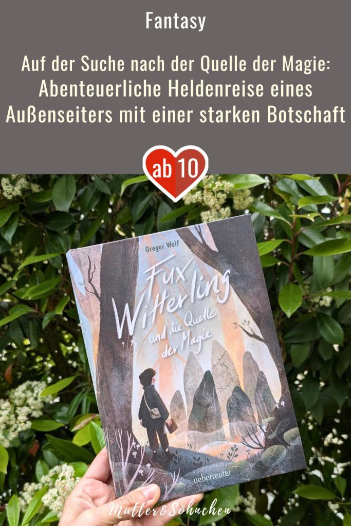 Fux Witterling lebt in dem kleinen abgelegenen Dorf Himmelsgabe zusammen mit seinem Onkel Tobis. Als er für mehrere Tage allein daheim ist, tauchen die Tandsammlerin Esma und der Faun Bocksbein bei ihm auf und stehlen ein mysteriöses magisches Artefakt, das einst Fux´ verschwunden Vater gehörte. Fux nimmt sofort die Verfolgung auf und stolpert in das Abenteuer seines Lebens, denn Fux kann Magie spüren. Ob er mit seiner besonderen Gabe die Quelle der Magie finden wird? "Fux Witterling und die Quelle der Magie" von Gregor Wolt ist ein spannendes und atmosphärisch erzähltes Abenteuer über Mut, Selbstfindung und die Wahl des richtigen Weges.