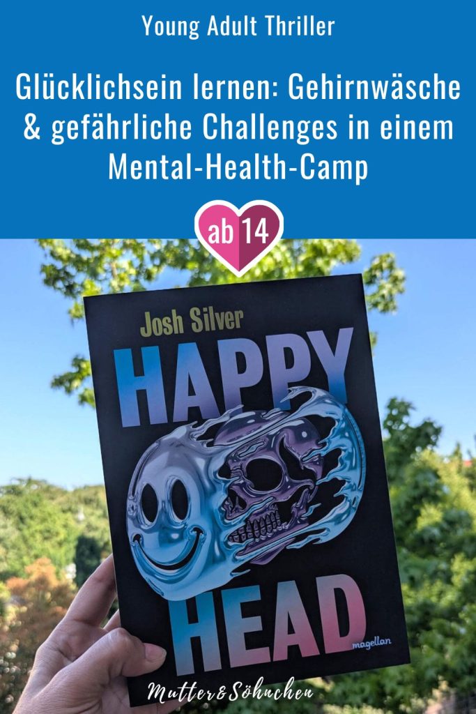 Der siebzehnjährige Seb ist einer dieser unglücklichen Teenager unserer Zeit. Weil er immer von allen gemocht werden möchte, traut er sich oft nicht, seine Meinung zu sagen. Auch ein Coming-out hat er daher noch nicht geschafft. Als er Teil eines experimentellen Mental-Health-Programms wird, sehen vor allem seine Eltern für ihn eine Chance, endlich mal zu zeigen, was in ihm steckt. Doch bereits bei der Ankunft hat Seb ein mulmiges Gefühl, das mit jeder Aufgabe und mit jeder Challenge zunimmt. Zusammen mit dem rebellische Finn versucht er mehr über das Experiment herauszufinden - und stößt auf eine Verschwörung, die für alle tödlich enden könnte. "Happy Head" ist der erste Band der Near Future Fiction-Dilogie von Josh Silver, die erschreckend realistisch ist.