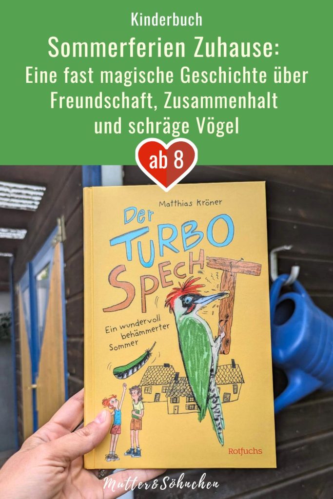 Mama hat einen neuen Job und Papa will unbedingt sein neues Buch fertig schreiben. In Ruhe! Die lang ersehnten Ferien am See sind damit abgesagt! Also versucht Winnie, das beste aus dem ländlichen Kaff, in das sie gerade gezogen sind, herauszuholen, und freundet sich mit dem Buchnerd John an. Doch dann hämmert, sägt und klopft Herr Radetzky von nebenan 24/7, fast genauso laut wie der Grünspecht aus dem Wald. Als der bekloppte Vogel auch noch in Winnies Träumen auftaucht, spitzen sich die Ereignisse in der Nachbarschaft zu. Matthias Kröner schreibt wahrmherzig und alltagsnah in "Der Turbospecht - Ein wundervoll behämmerter Sommer" über ziemlich verrückte Sommerferien, Freundschaft und die Magie des Augenblicks. Ein Ferienroman ab 8 Jahre.