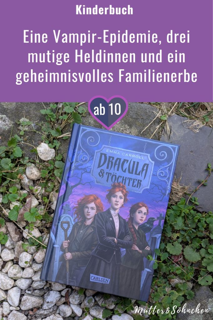 Mina möchte nichts sehnlicher, als Medizinierin zu werden. Doch anstatt mit ihrem Freund Varney die Leiche einer kürzlich verstorbenen Schauspielerin für eine Vorlesung bei Dr. Polidori auszubuddeln, findet sie sich direkt in einer Vampirismus-Epidemie wieder. Und ausgerechnet Varney wird das erste Opfer! Zusammen mit ihrer Schwester Buffy und der angehenden Bestatterin Bella begibt sie sich auf die Suche nach einer alternativen Heilung - und dabei auch auf die Spur eines Familiengeheimnisses, das alles verändert. "Dracula & Töchter" von Emma Carroll ist der beginn einer Vampir-Reihe mit drei starken Heldinnen für Kinder ab 10 Jahren.