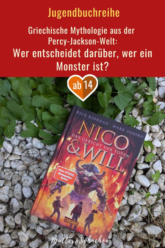 Die Halbgötter Nico di Angelo und Will Solace versuchen nach ihrer traumatischen Reise durch den Tartarus aus Band 1 der Fantasy-Reihe aus dem Percy-Jackson-Cosmos ihren Alltag im Camp Half-Blood aufzunehmen. Doch dann benötigt Nicos Halbschwester Hazel dringend seine Hilfe: Im Camp Jupiter haben Monter - oder vielmehr Mythenwesen - um Asyl gebeten. Doch die Neuankömmlinge stoßen auf Misstrauen und Vorurteile. Und dann verschwinden mehrer Mythenwesen spurlos. In "Nico & Will - Das Gericht der Toten" von Rick Riordan und Mark Oshiro wird Grieschiche Mythologie in Kombination mit wilder Action und trockenem Humor lebendig. Ein Spin-Off für Leser:innen ab 14 Jahren.