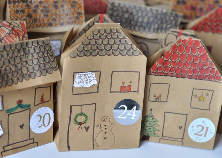 Adventskalender für Kinder ab 3 Jahre: Ideen zum basteln und befüllen