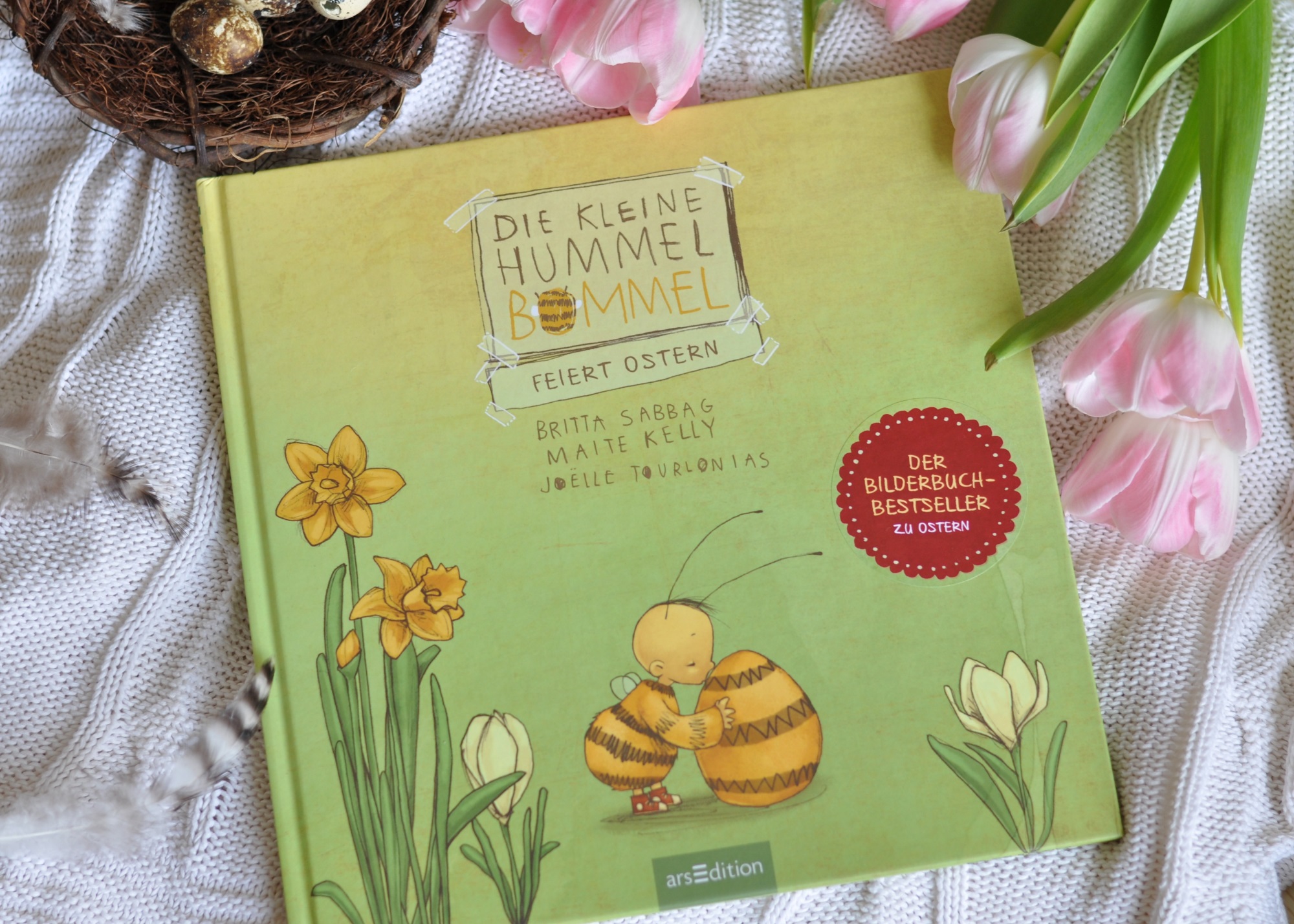 Die kleine Hummel Bommel feiert Ostern - Ein kribbelig schönes Osterfest #Kinderbuch #Bilderbuch #Ostern #Insekten
